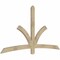 Ekena Millwork Davenport Rough Sawn Timber Gable Bracket, Douglas Fir, 84"W x 45"H x 2"D x 4"F, 13/12 Pitch GBW084X45X0204DAV00RDF - alternate 5